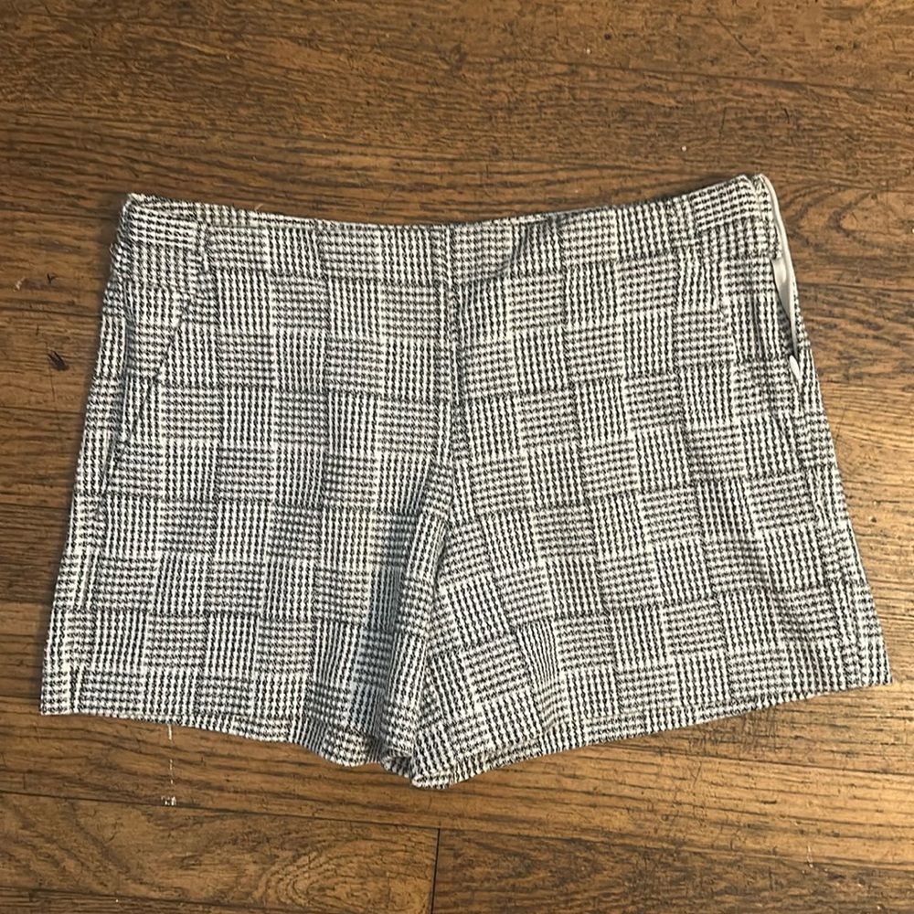 The Loft Houndstooth Shorts